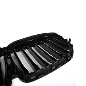 Grille avant pour X3 X4 Série G01 G02 F10/F18 Série 5, Aileron de coffre noir brillant - Product Image 3