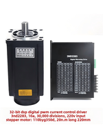 Kit de Motor Paso a Paso Híbrido Trifásico 110BYG350D de Alto Torque 12N/16N/20N/25N con Controlador 3ND2283 220V, Marca OEM, 2 Años de Garantía