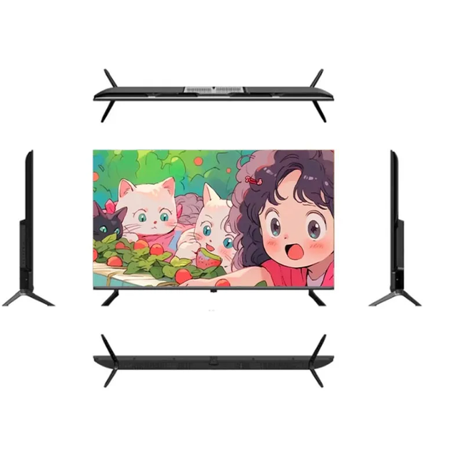 Cheap Price 32-98 Inch Full HD Smart Android LED TV with DVB-T2/S2 for Africa Market Home & Hotel Entertainment