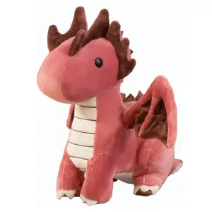 2024 Wholesale Year of the Dragon mascot plush toy Stuffed Flying doll dragon fan perfect festival gift