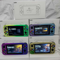 Console de jeu portable G50V, double joystick 3D, écran HD 5 pouces, sans fil, double joueur, sortie TV, 8 Go de RAM, console de jeu rétro de poche