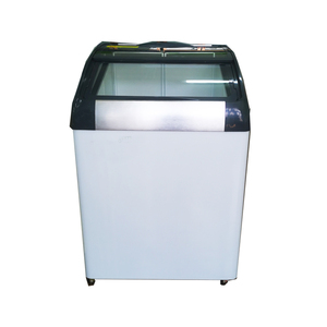 Congelador de Helados de Enfriamiento Directo con Descongelación Manual, Refrigerador Comercial con Puerta Corredera, Publicidad Personalizada - Product Image 6