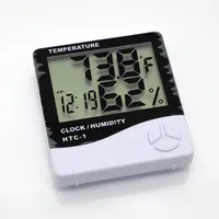 Termômetro higrômetro digital interno e externo, controlador de temperatura Htc-1