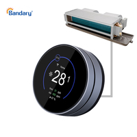 Termostato Inteligente Tipo Nido para Aire Acondicionado, WiFi, Modbus, HVAC, Programable, Bomba de Calor