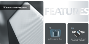 Système de ventilation mécanique à récupération de chaleur (VMR) 250/350/500 m³/h - Product Image 6