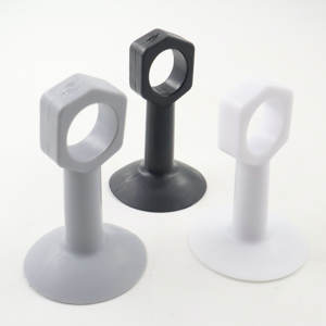 Aspiration <span class=keywords><strong>de</strong></span> <span class=keywords><strong>porte</strong></span> <span class=keywords><strong>Blocage</strong></span> <span class=keywords><strong>de</strong></span> <span class=keywords><strong>porte</strong></span> <span class=keywords><strong>de</strong></span> salle <span class=keywords><strong>de</strong></span> bain sans poinçonnage Tampon silencieux en silicone anti-collision Dessus <span class=keywords><strong>de</strong></span> <span class=keywords><strong>porte</strong></span> - Product Image 3