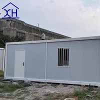 Logement préfabriqué à assemblage rapide, design minimaliste, confortable, pour dortoirs d'employés et bureaux