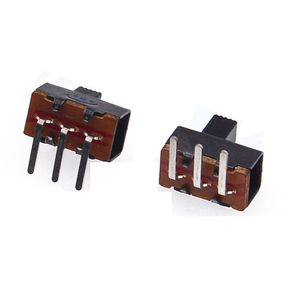 Interruptor de Palanca SS-12F21 de 3 Pines y 2 Posiciones, Altura de Palanca de 5 mm y 6 mm, Interruptor SMT de Ángulo Recto para Electrónica - Product Image 3