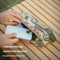Boîte à serviettes en papier d'extérieur, sac de rangement étanche, sac portable et compact pour le camping, idéal comme solution de rangement pour voiture