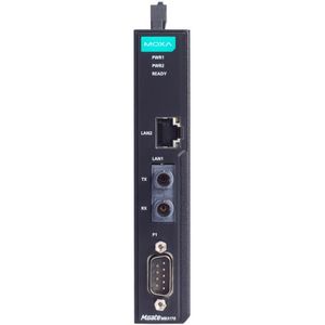 Passerelle Ethernet Moxa MGate MB3170, convertisseur série vers Ethernet, usage industriel - Product Image 1