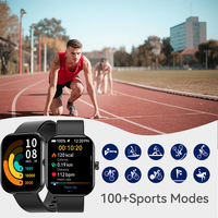 Großbild-Display Square Smart Digitaluhr Relojes Smartwatches Großhandel Smartwatch Smartwatches