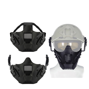 Shero Skeleton Half Full TPE <strong>Tactical</strong> Helmet <strong>Mask</strong> - Product Image 5