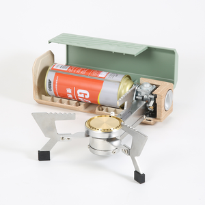 Precio de fábrica al aire libre Mini estufa de <span class=keywords><strong>Gas</strong></span> para acampar Horno de <span class=keywords><strong>cocina</strong></span> de <span class=keywords><strong>butano</strong></span> plegable portátil Picnics de hierro fundido de fuego ajustable - Product Image 6