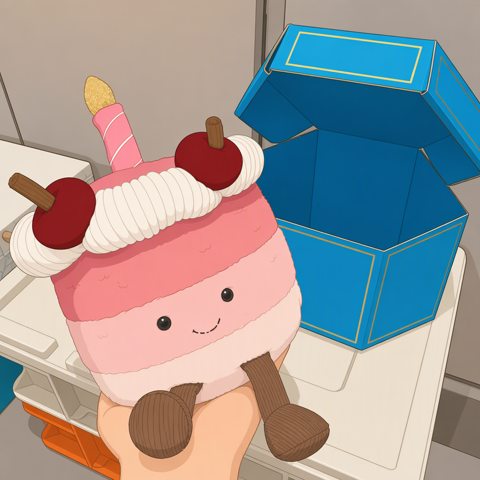 Quanji Jelly ccat Amuseables Cake Plush Set 9 Styles Collection 2026 ...