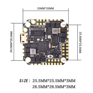 <span class=keywords><strong>JHEMCU</strong></span> GHF411AIO HD <span class=keywords><strong>F4</strong></span> OSD ตัวควบคุมการบินในตัว 40A BLheliS 2-6S 4in1 ESC แบบไร้แปรงถ่านสำหรับอุปกรณ์เสริม RC FPV - Product Image 6