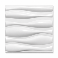 Panel de Pared 3D de PVC con Patrón en Relieve, Decoración de Lujo para Hoteles, Bares y Restaurantes WYRAX