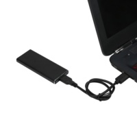 Casing SSD M2, Casing Hard Disk, Adaptor USB3.0 Micro-B ke M.2 NGFF, Kotak Hard Drive Eksternal HDD, Enclosure SSD, Casing SSD M.2