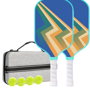 Raquette de Pickleball en fibre de carbone T300-Ensemble de sports de plein air portable, interaction parent-enfant - Product Image 1
