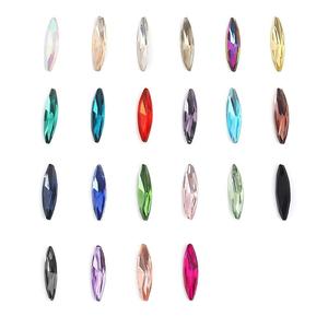 Base puntiaguda, diamante de ojo de caballo delgado y largo, diamante de cristal, diamante para carcasa de teléfono, accesorios de vestir - Product Image 2