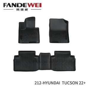 Alfombrillas 3D TPV personalizadas LHD para accesorios de coche para Hyundai <span class=keywords><strong>Tucson</strong></span> <span class=keywords><strong>NX4</strong></span> <span class=keywords><strong>2022</strong></span> + - Product Image 2