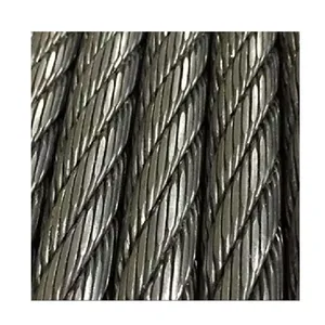 New Design Factory Price Manufacturer Supplier Polymer Rope Core Elevator Wire Ropes galvanized steel wire