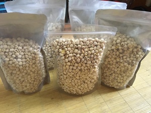 Graines de lotus blanches sèches riches et nutritives sans noyau - Product Image 6