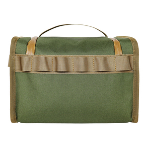 Camping Insulated Cooler Bag Canvas Shoulder Bag Zipper Closure Outdoor Activities Casual Green Beige - Product Image 3