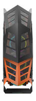 Casing Pc bentuk khusus, casing komputer game & menara dengan kipas pendingin Rgb