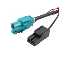 Connecteur femelle à femelle de haute qualité câble adaptateur de véhicule câble blindé FAKRA LVDS 50mm pour voiture