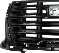 Topzonauto 2025-2026 pour Acadia – Kit de couvre-pare-chocs avant en plastique noir, neuf, fixation par boulons, ajustement universel