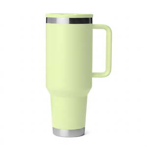 Custom logo 30 40 oz Cup H2.0 Travel Mug <b>40oz</b> Stainless Steel Outdoor <b>Tumbler</b> <b>with</b> <b>Handle</b> and Straw - Product Image 1