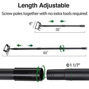 Houe et cultivateur outil à main de <span class=keywords><strong>jardin</strong></span> boucle d'échauffement robuste Hula <span class=keywords><strong>Action</strong></span> houe métal désherbeur grattoir <span class=keywords><strong>jardin</strong></span> râteau outils d'extracteur de mauvaises herbes - Product Image 6