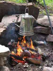 Al aire libre de acero inoxidable de utensilios de cocina ollas montañismo Camping Picnic portátil hervir hervidor de agua - Product Image 3
