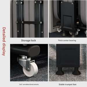 <span class=keywords><strong>Cama</strong></span> Individual Plegable de Estilo Simple, Venta Directa de Fábrica, Reforzada y Engrosada, Adecuada para Edificios de Oficinas - Product Image 4