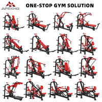 Machines de musculation en acier APEXHQ pour la musculation commerciale, entraînement des pectoraux, du dos, des épaules, des bras, des jambes, musculation des muscles, salle de sport