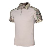 T-Shirt Tactique à Manches Courtes pour Homme, Uniforme Tactique