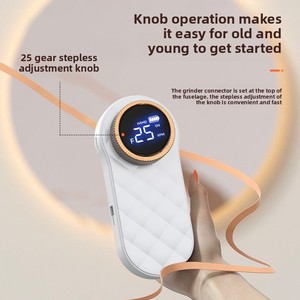 Machine à ongles rechargeable sans balais, portable et multifonctionnelle, lime électrique en plastique avec embouts en carbure d'acier - Product Image 3