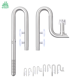 WEEKAQUA akvaryum filtresi Lily boru paslanmaz çelik boru yüzey Skimmer girişi çıkışı ile paslanmaz çelik balık <span class=keywords><strong>Tank</strong></span> filtresi için - Product Image 1
