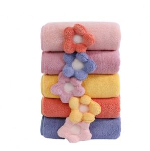 Serviettes à cheveux en microfibre corail épaisses et absorbantes pour femmes aux cheveux longs - Product Image 1
