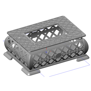 Kim loại mô hộp giấy Dispenser chủ cho khách sạn holl tiếp nhận tùy chỉnh sang trọng trang trí nội thất Trung Quốc nhà sản xuất - Product Image 6