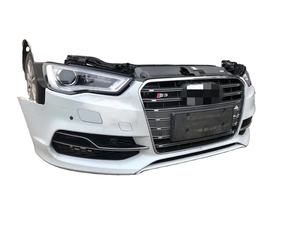 Haute qualité pour <span class=keywords><strong>Audi</strong></span> <span class=keywords><strong>A3</strong></span> berline 4 portes 16-18 fibre de carbone lèvre avant becquet pare-chocs mise à niveau nouvelle condition Protection <span class=keywords><strong>SLINE</strong></span> Style - Product Image 4