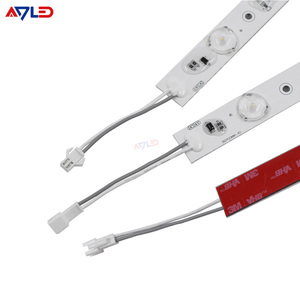 ไฟ LED บาร์ DMX 24V แสงพื้นหลัง 6500K 3.2W 4 เลนส์ 3030 กล่องไฟอะลูมิเนียม ป้ายไฟบาง ไฟ LED บาร์บาง ไฟ LED แถบยาวสำหรับภายนอกอาคาร - Product Image 5