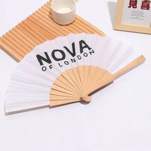 Handmade 23cm Cherry Wood Folding Fan with Custom Design Best Selling Craft <b>Gift</b> for Halloween and Christmas Occasions - Product Image 3