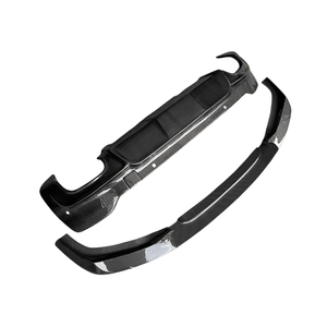 Splitter Anteriore in Fibra di Carbonio Stile 3D M Sport per <span class=keywords><strong>BMW</strong></span> F26 <span class=keywords><strong>X4</strong></span> MSport - Product Image 3