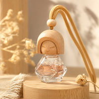 Diffuseur de parfum pour voiture à suspendre, flacon vide avec boîte pour diffuseur de parfum de voiture