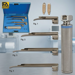 Ensemble de laryngoscopes pédiatriques, laryngoscopes chirurgicaux, instruments de haute qualité, personnalisation des logos possibles - Product Image 3