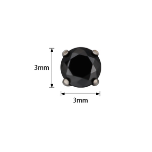 Gioielli per <span class=keywords><strong>Piercing</strong></span> in <span class=keywords><strong>Titanio</strong></span> con Zirconi Colorati, Orecchino a Labbro con Filettatura Interna 16G - Product Image 2
