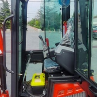 Excavatrices à chenilles hydrauliques EPA Kubota de 1,8 tonne, 2,5 tonnes et 3,5 tonnes