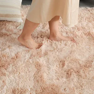 长绒地毯柔软客厅地毯厂家直销廉价粗毛地毯