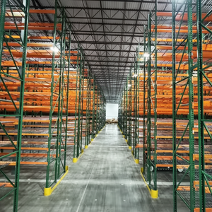 ชั้นวางเหล็กพาเลทสำหรับโกดังสินค้าอุตสาหกรรมกำลังการผลิตสูงสำหรับจัดเก็บโรงรถ - Product Image 1